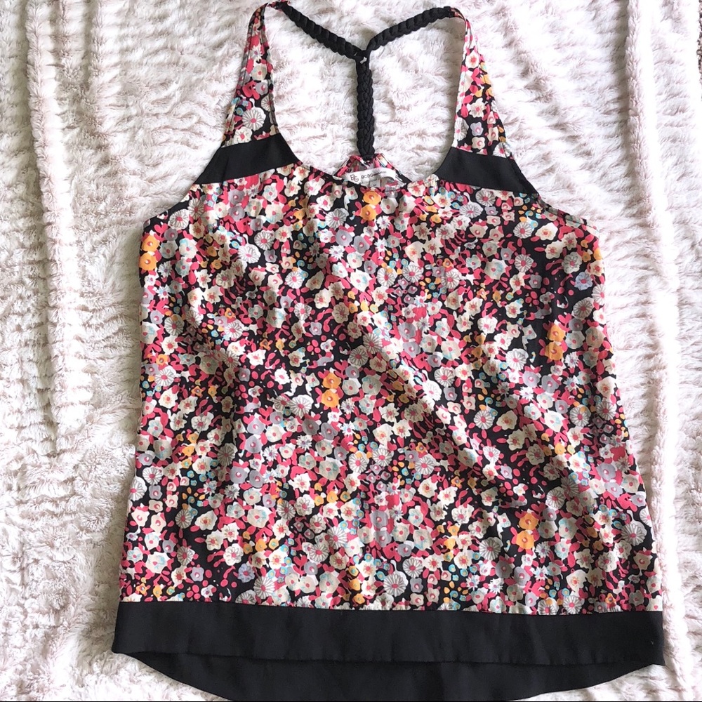 BCBG BRAIDED CAMI